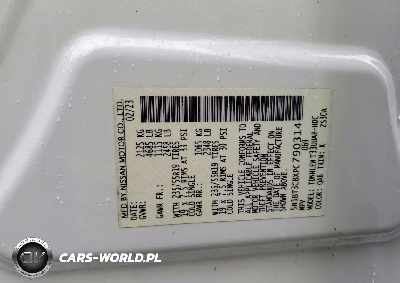 2023 Nissan Rogue Sl VIN:5N1BT3CBXPC790314 - 13