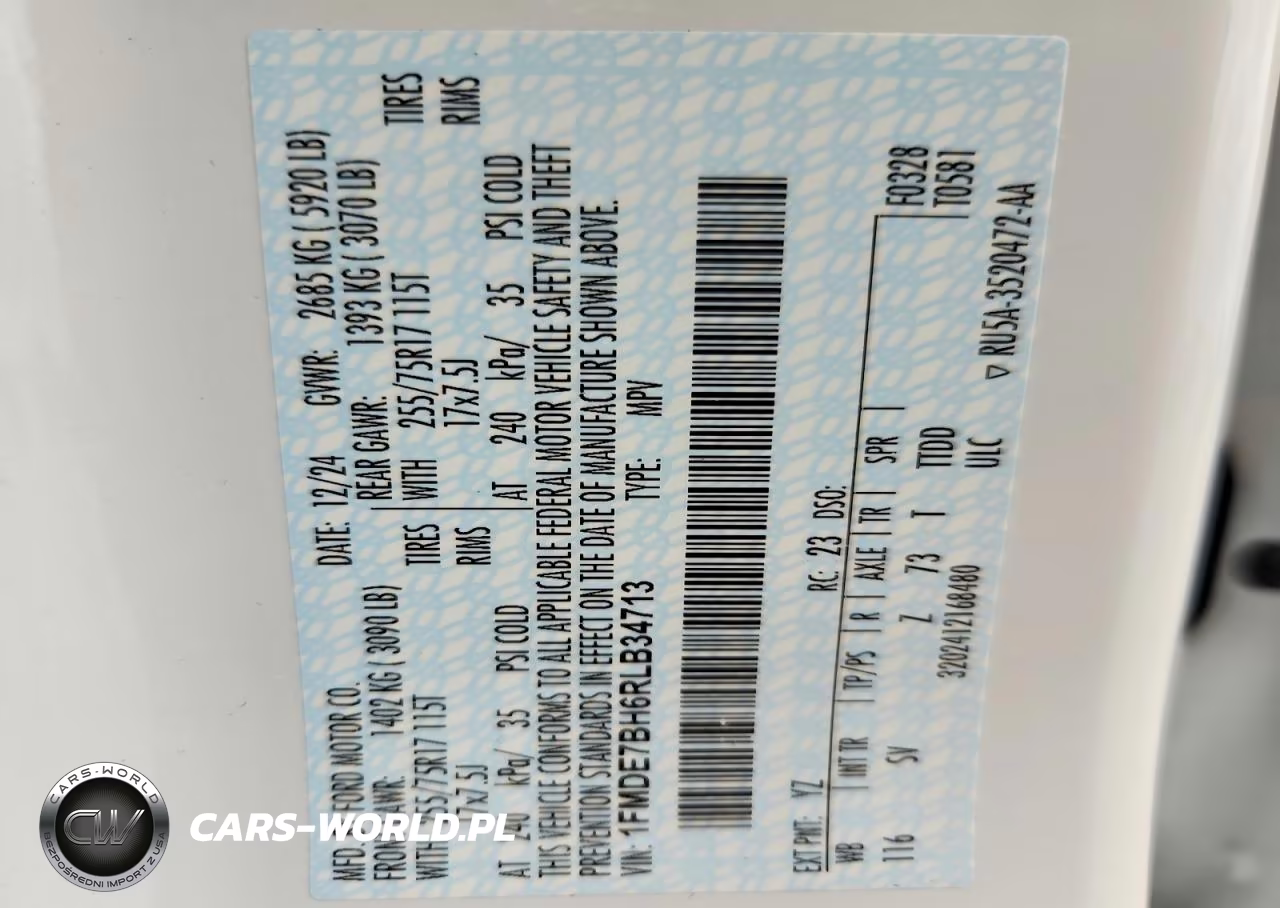 2024 Ford Bronco Big Bend VIN:1FMDE7BH6RLB34713 - 13
