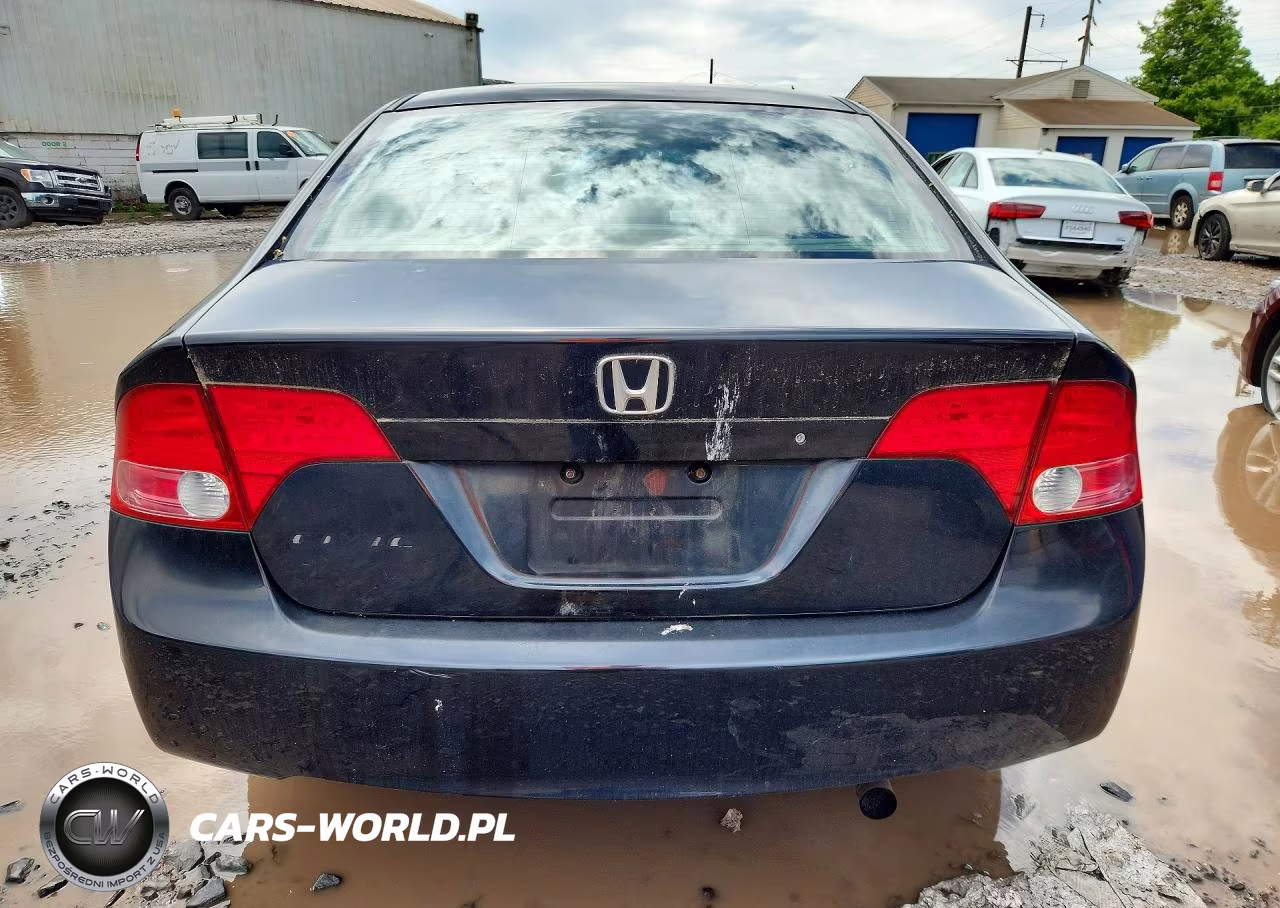 2007 Honda Civic Lx VIN:1HGFA16527L054037 - 6