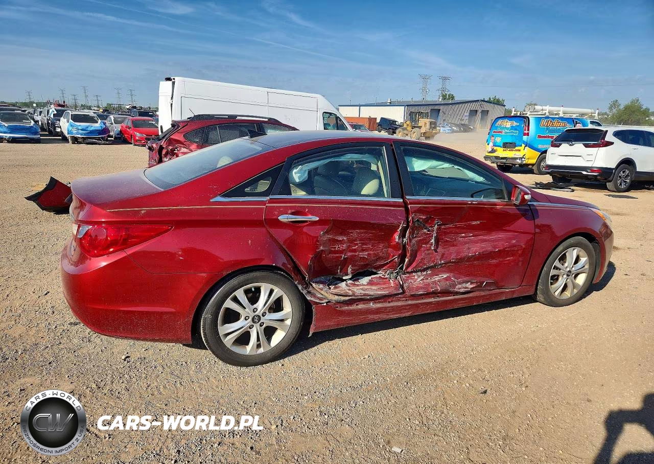 2012 Hyundai Sonata Limited VIN:5NPEC4AC0CH384737 - 3