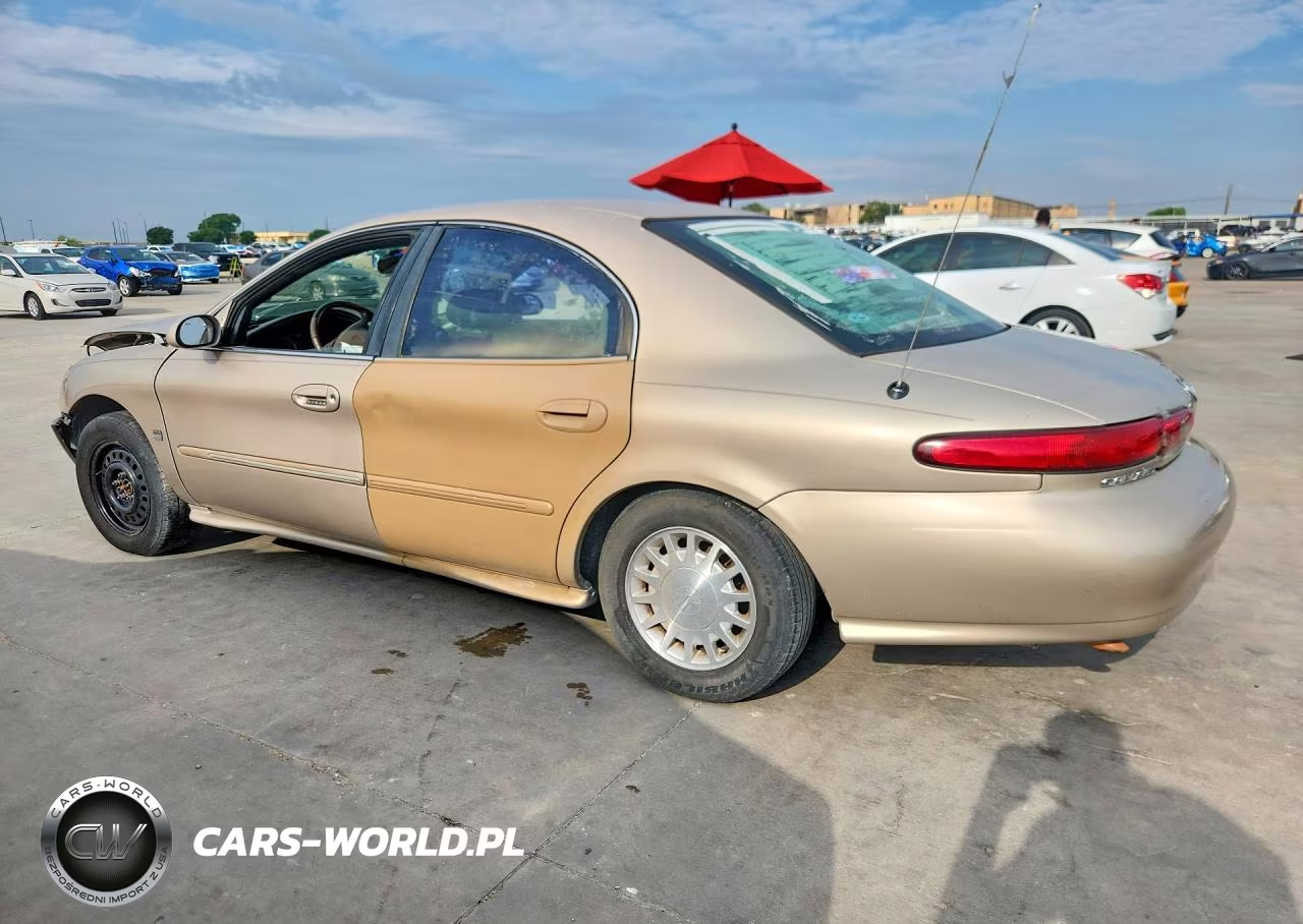 1999 Mercury Sable Ls VIN:1MEFM53S7XG633233 - 2