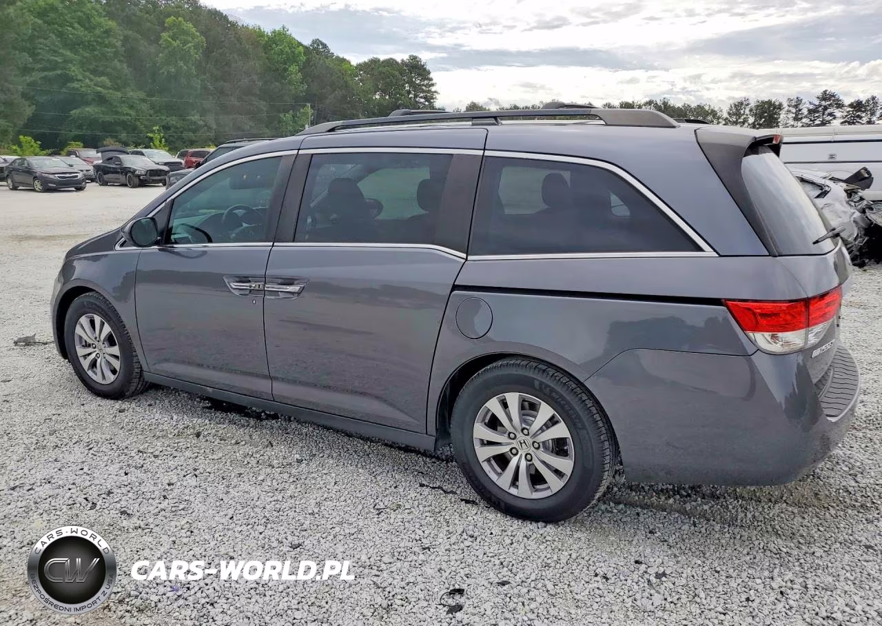 2017 Honda Odyssey Exl VIN:5FNRL5H62HB018419 - 2