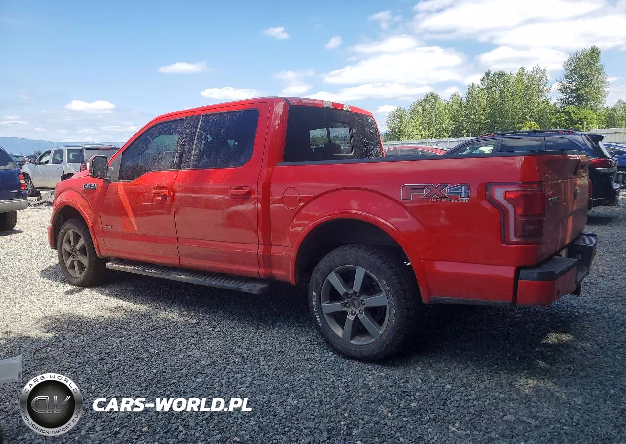 2015 Ford F150 Supercrew VIN:1FTEW1EG4FKE51266 - 2