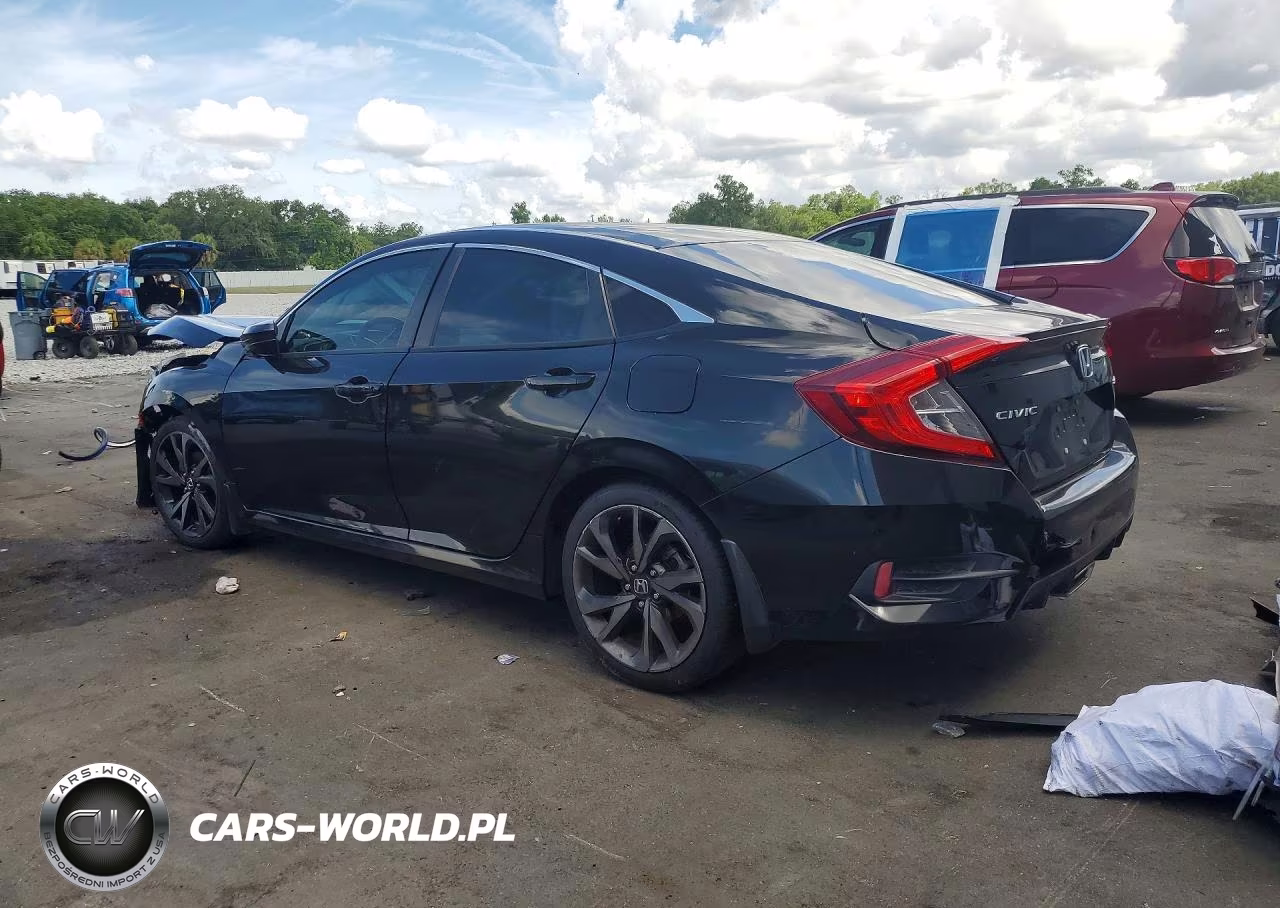 2020 Honda Civic Sport VIN:2HGFC2F80LH583374 - 2