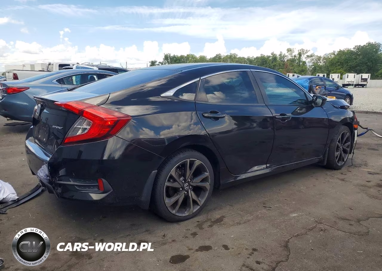 2020 Honda Civic Sport VIN:2HGFC2F80LH583374 - 3
