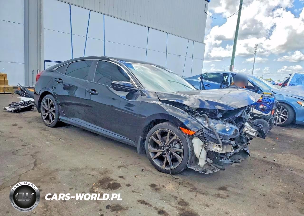 2020 Honda Civic Sport VIN:2HGFC2F80LH583374 - 4