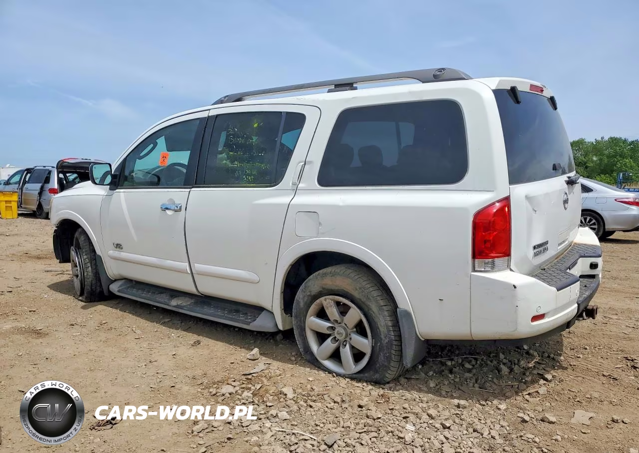 2009 Nissan Armada Se Ffv VIN:5N1BA08D99N602498 - 2