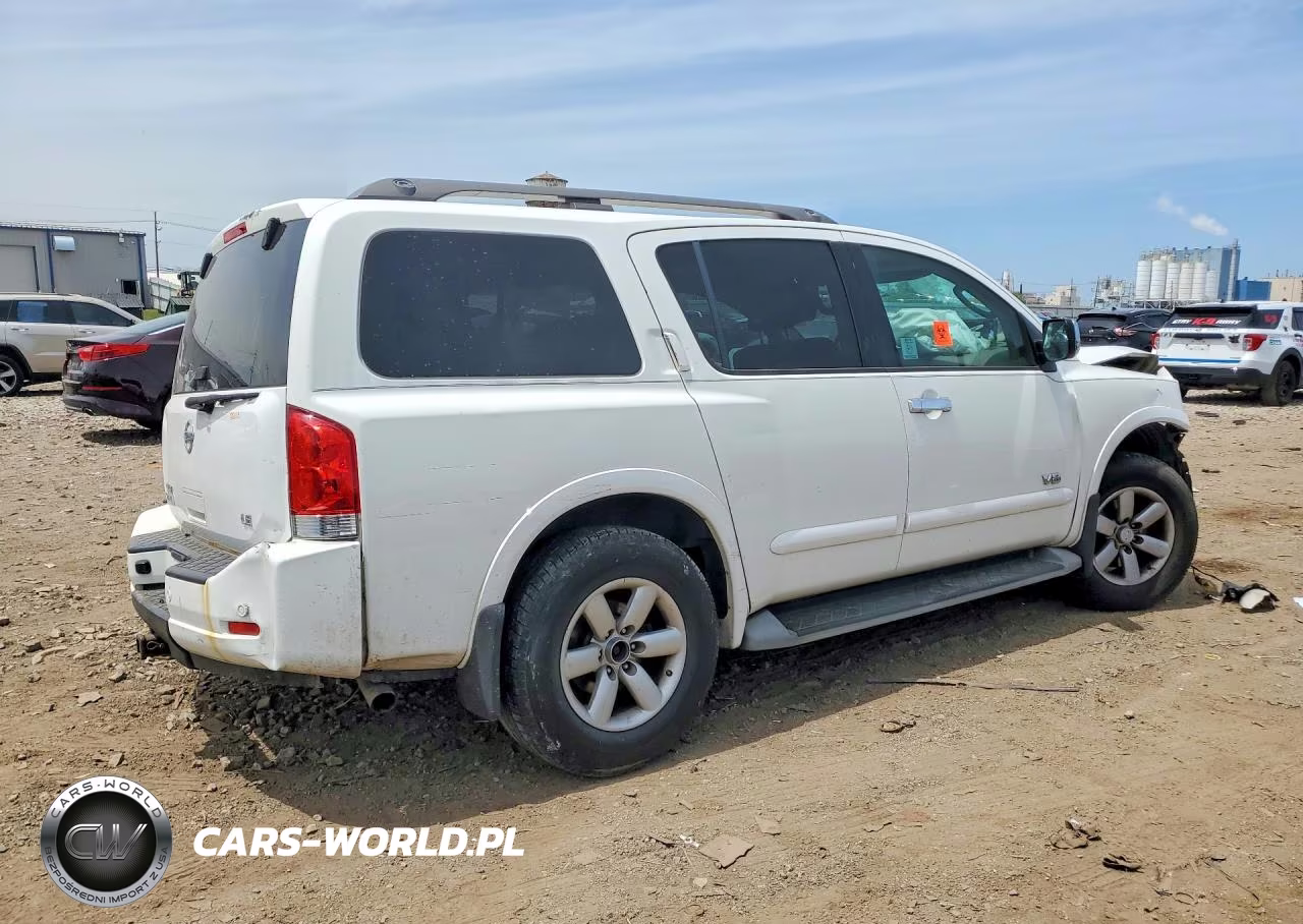 2009 Nissan Armada Se Ffv VIN:5N1BA08D99N602498 - 3