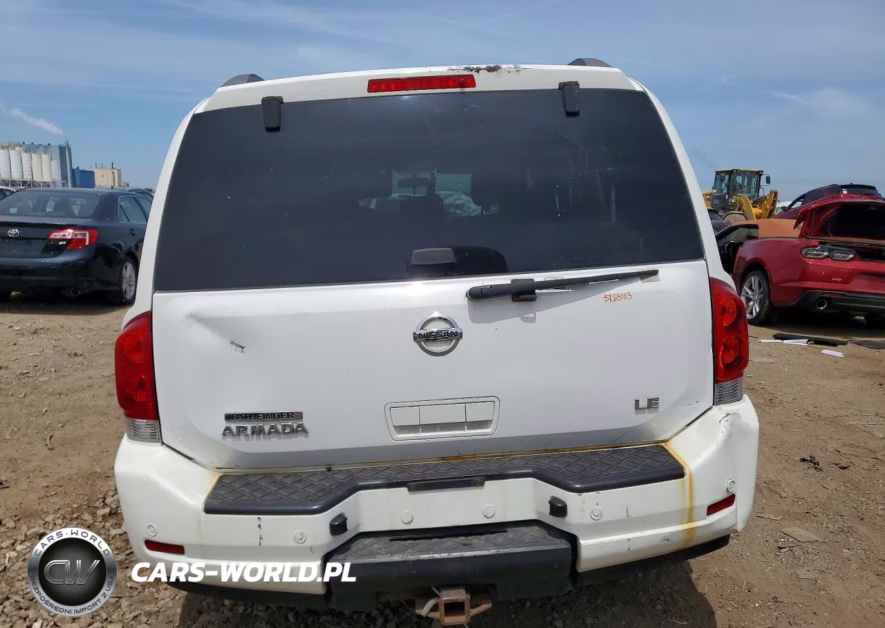 2009 Nissan Armada Se Ffv VIN:5N1BA08D99N602498 - 6