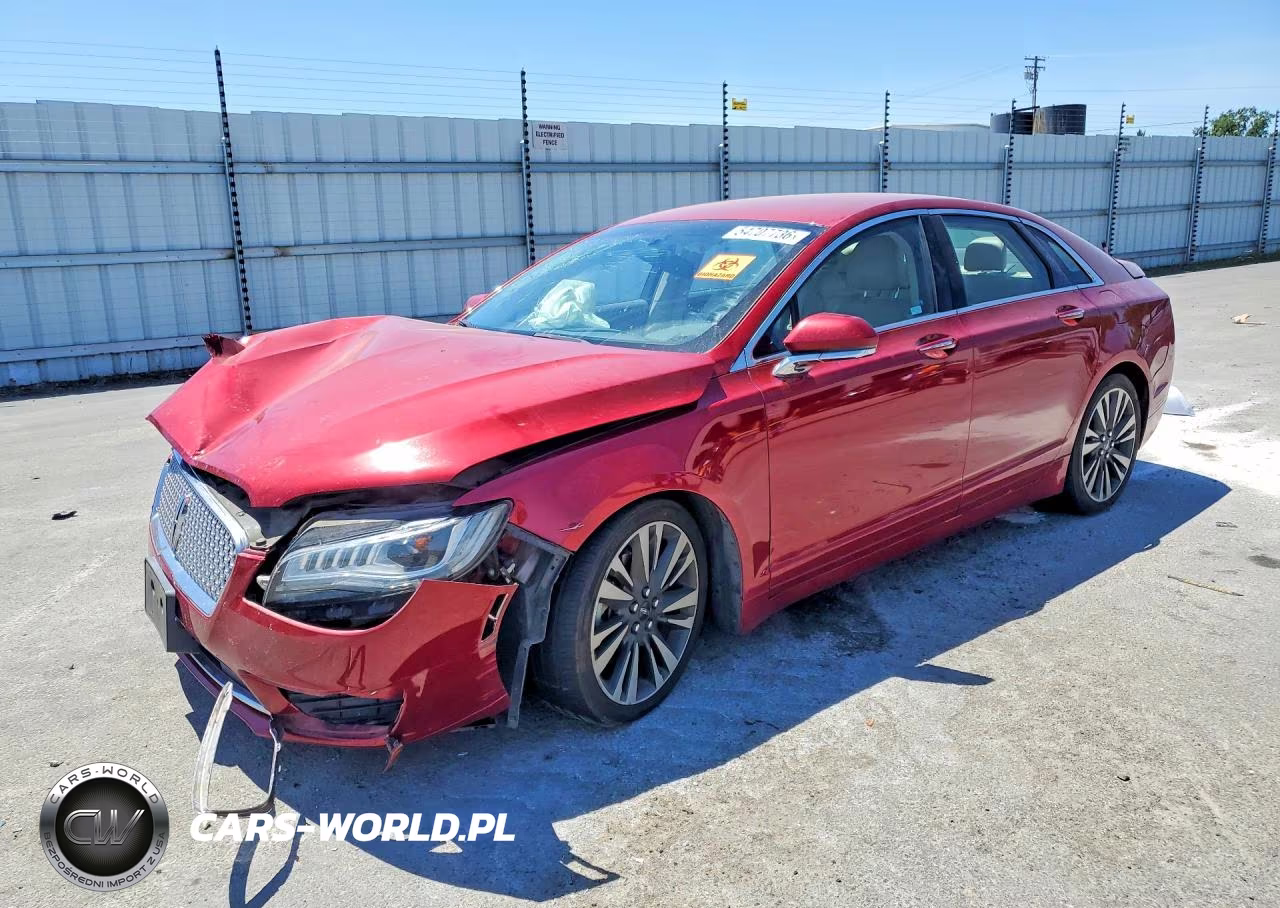2017 Lincoln Mkz Hybrid Select – zdjęcie 1 z 12