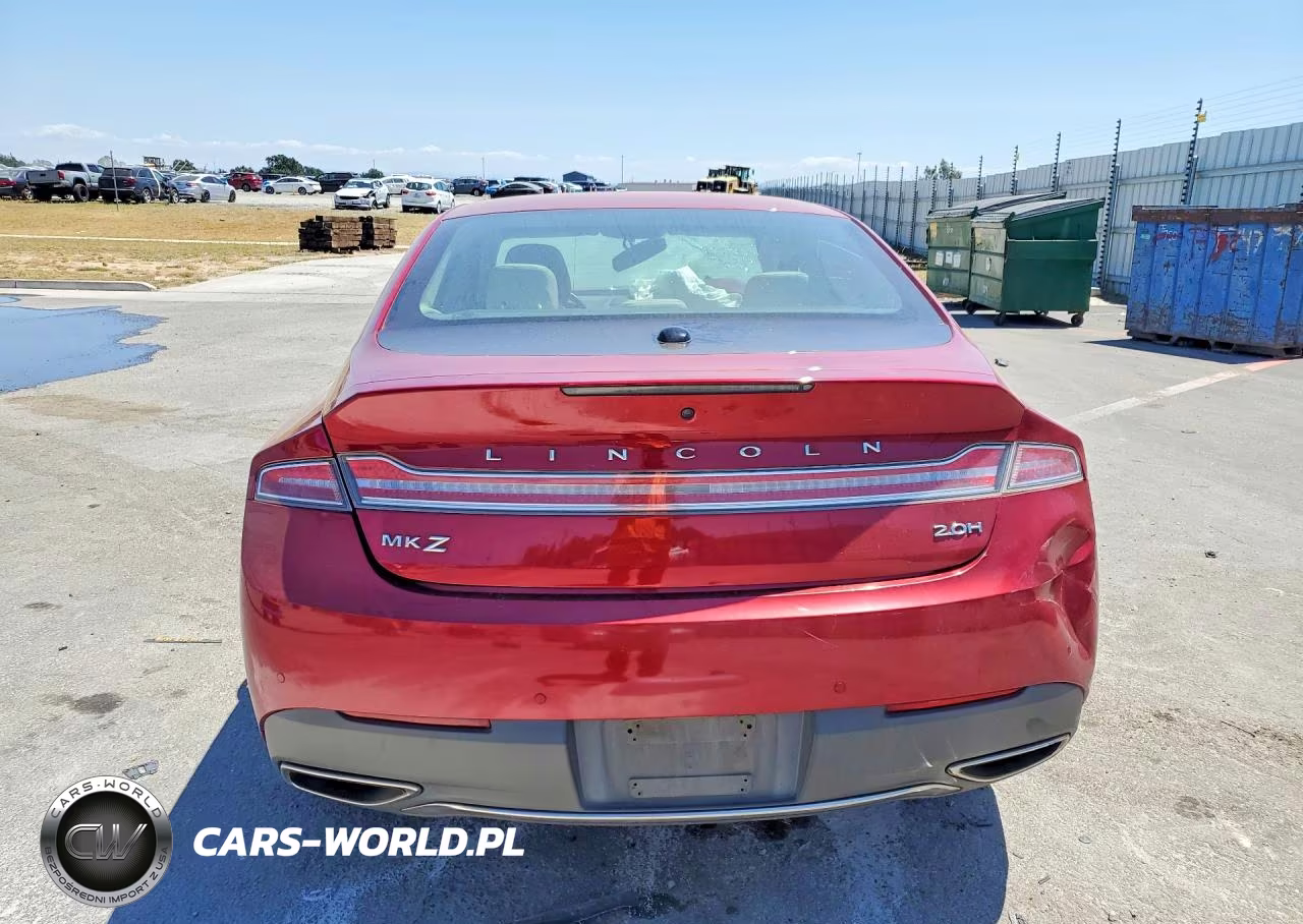 2017 Lincoln Mkz Hybrid Select VIN:3LN6L5LU0HR624949 - 6