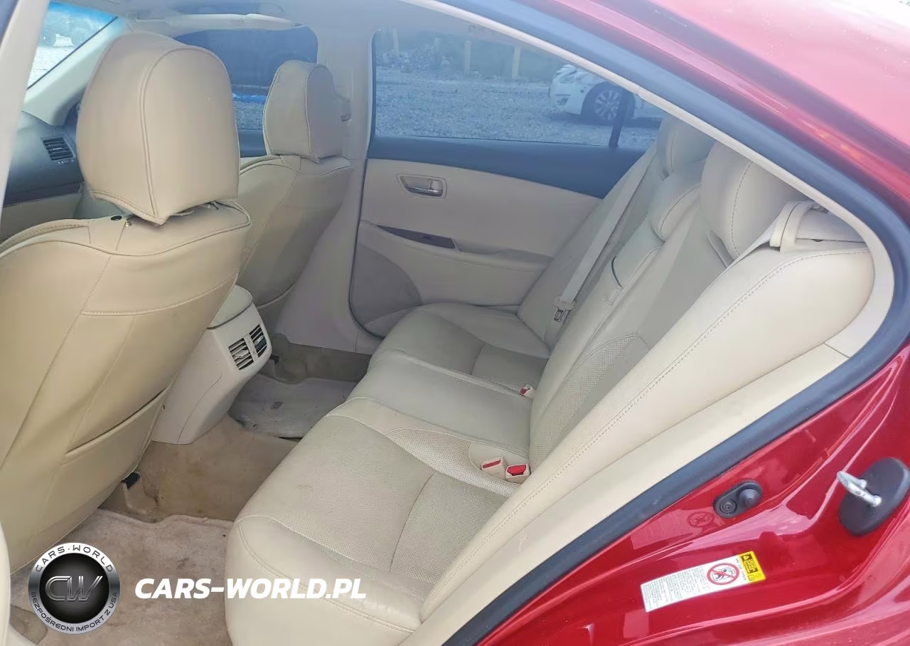 2012 Lexus Es 350 VIN:JTHBK1EG6C2477666 - 10