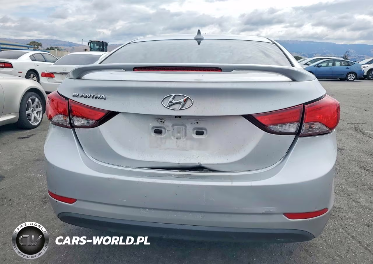 2015 HYUNDAI ELANTRA SE VIN:KMHDH4AE9FU230905 - 6