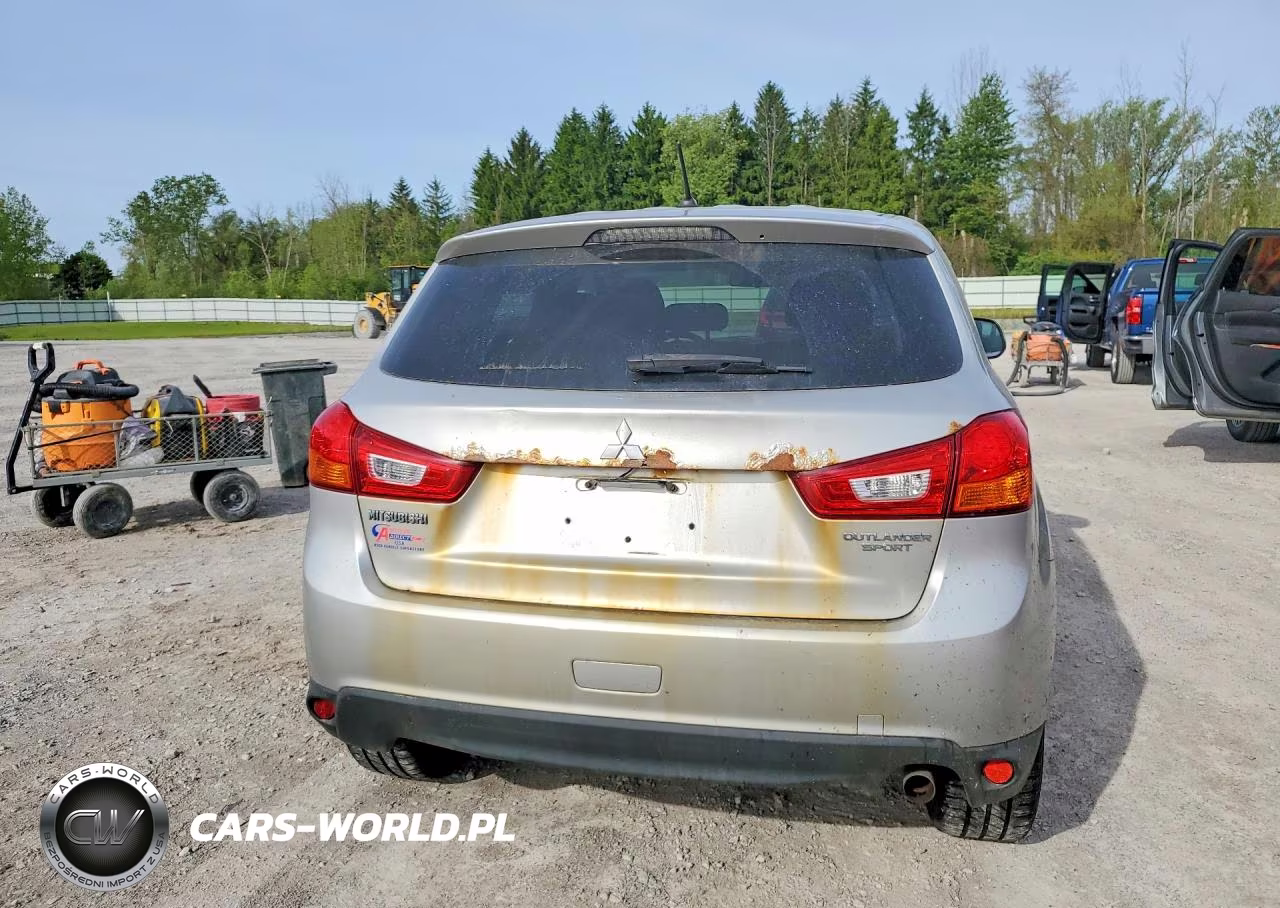 2013 Mitsubishi Outlander Sport Es VIN:4A4AR3AU8DE018180 - 6
