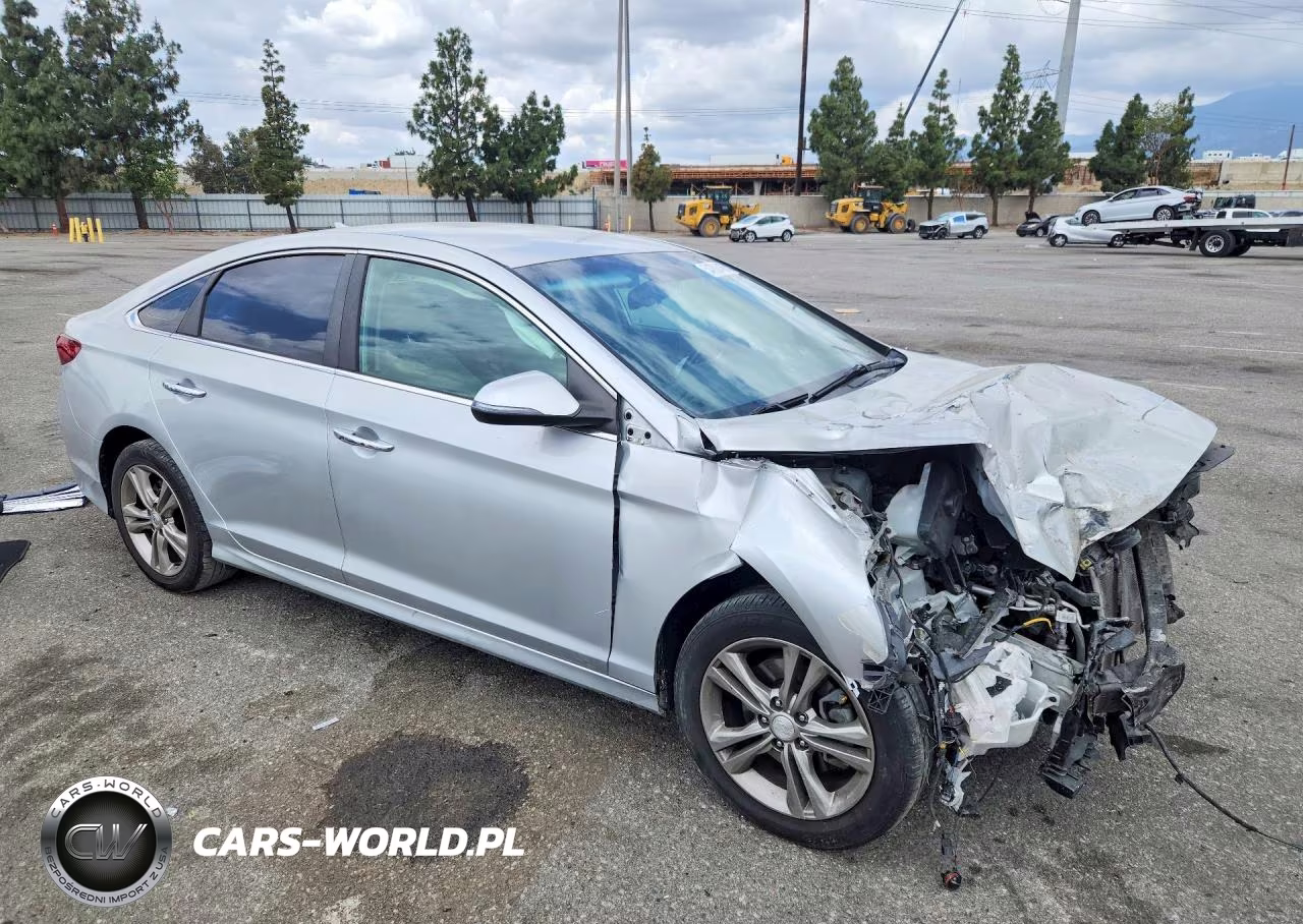 2019 Hyundai Sonata Sel VIN:5NPE34AF3KH749002 - 4