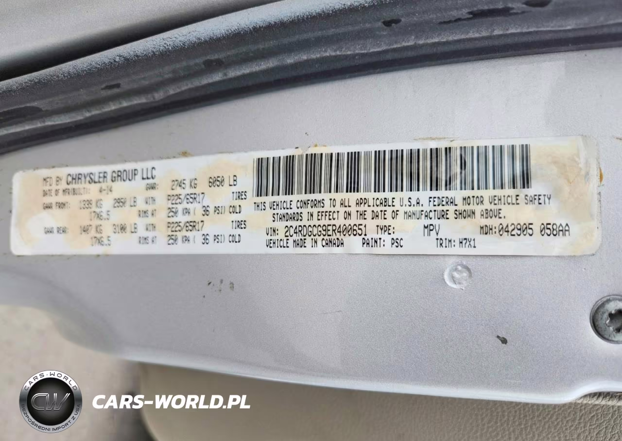 2014 Dodge Grand Caravan Sxt VIN:2C4RDGCG9ER400651 - 13