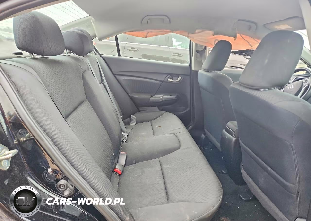 2015 Honda Civic Lx VIN:19XFB2F57FE019079 - 10