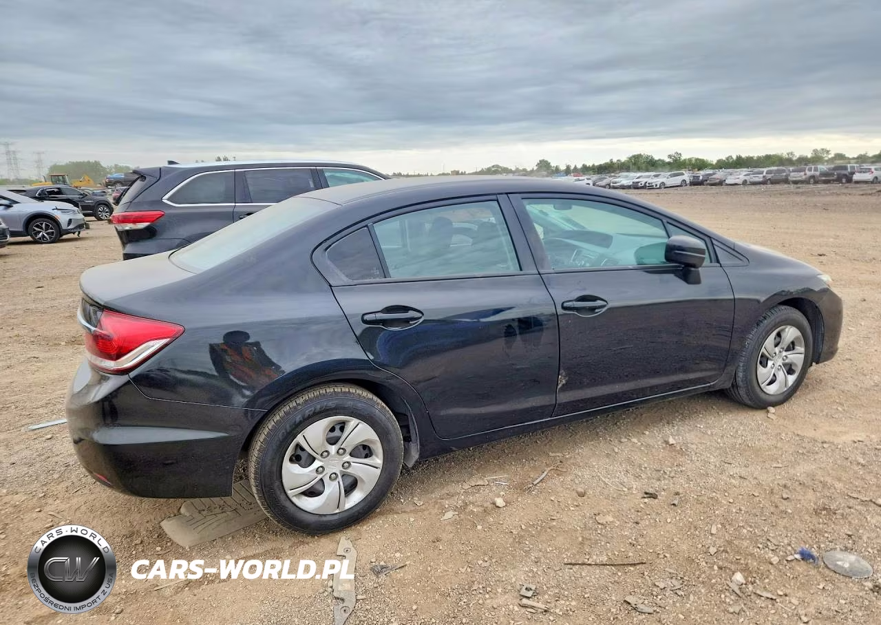 2015 Honda Civic Lx VIN:19XFB2F57FE019079 - 3