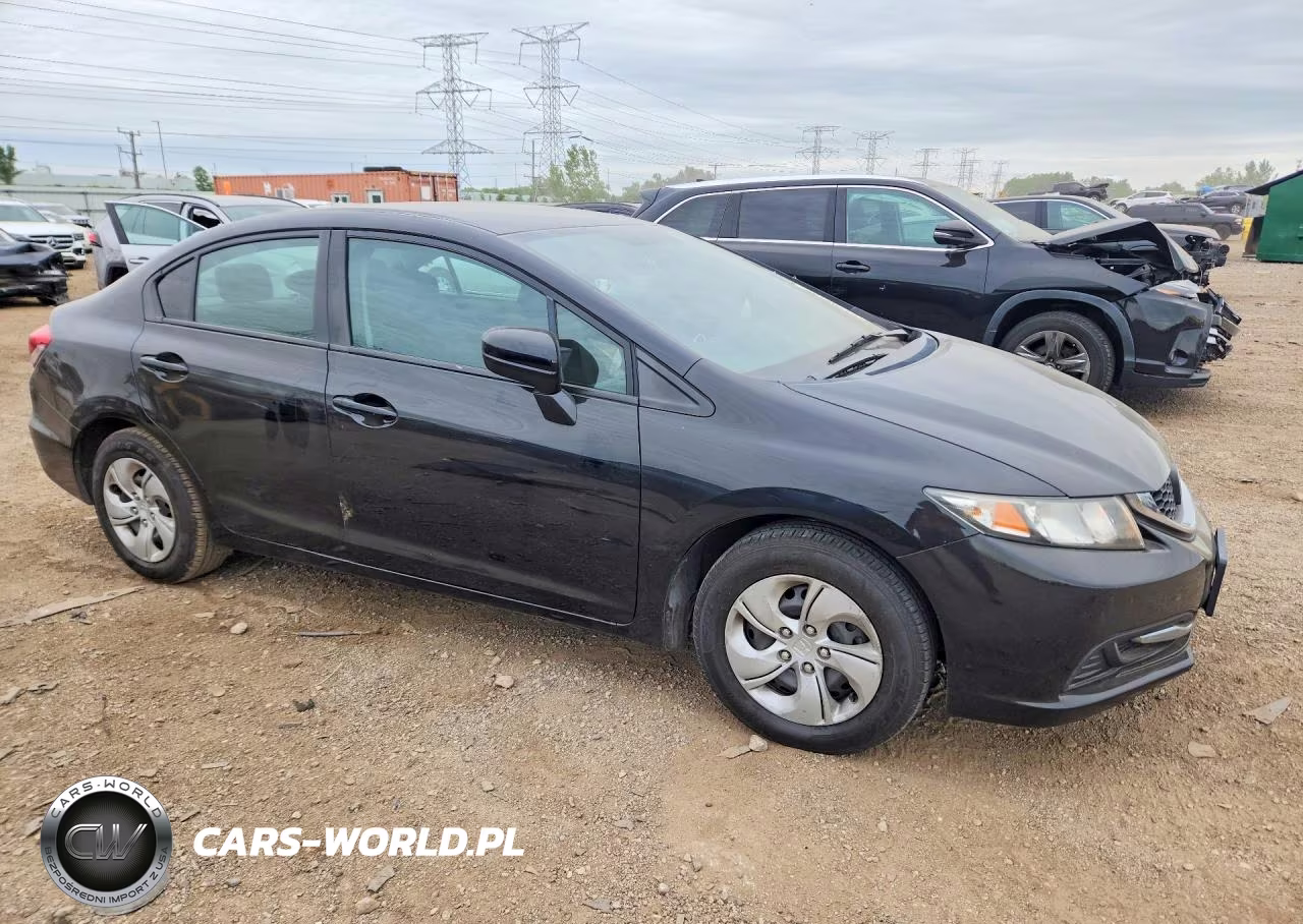 2015 Honda Civic Lx VIN:19XFB2F57FE019079 - 4