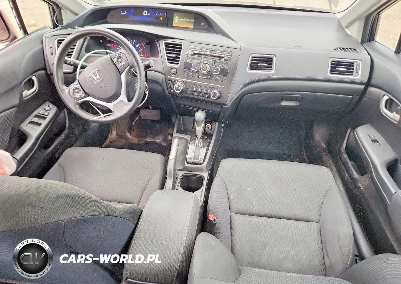 2015 Honda Civic Lx VIN:19XFB2F57FE019079 - 8