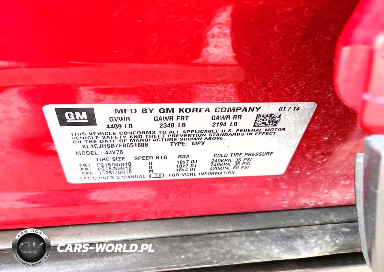 2014 Buick Encore Premium VIN:KL4CJHSB7EB651686 - 13