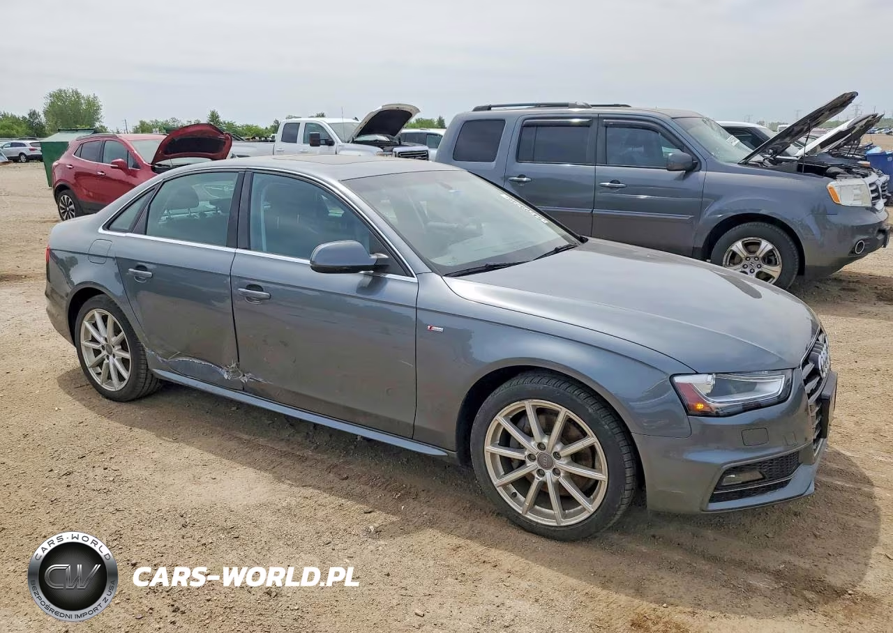 2014 Audi A4 Premium Plus VIN:WAUFFAFL9EN043355 - 4