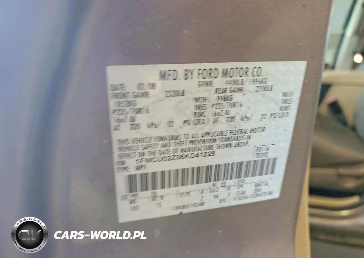 2008 Ford Escape Xls VIN:1FMCU02Z08KD41228 - 13