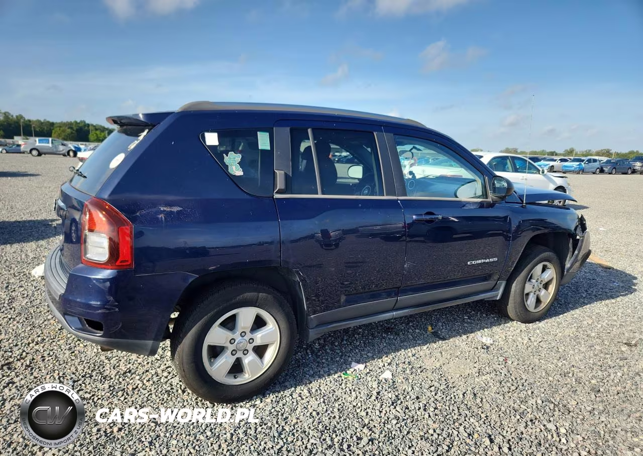 2014 Jeep Compass Sport VIN:1C4NJCBA3ED561013 - 3