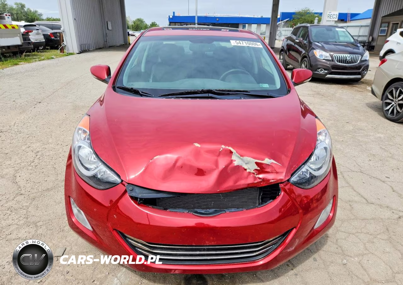 2013 Hyundai Elantra Limited VIN:KMHDH4AE8DU634775 - 5