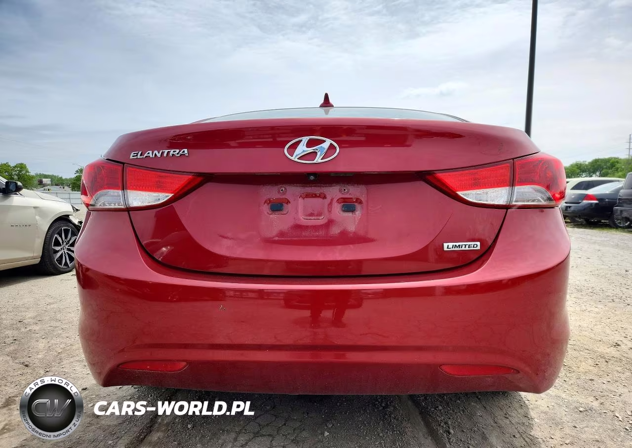 2013 Hyundai Elantra Limited VIN:KMHDH4AE8DU634775 - 6