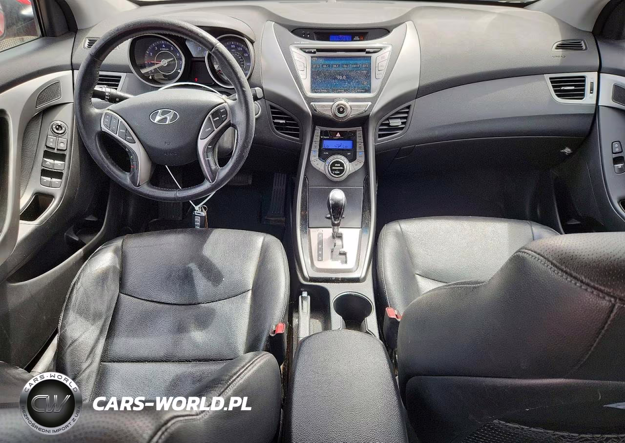 2013 Hyundai Elantra Limited VIN:KMHDH4AE8DU634775 - 8
