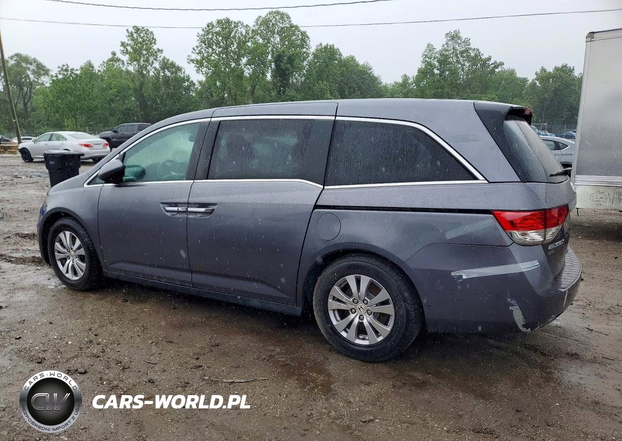 2016 Honda Odyssey Exl VIN:5FNRL5H6XGB028646 - 2
