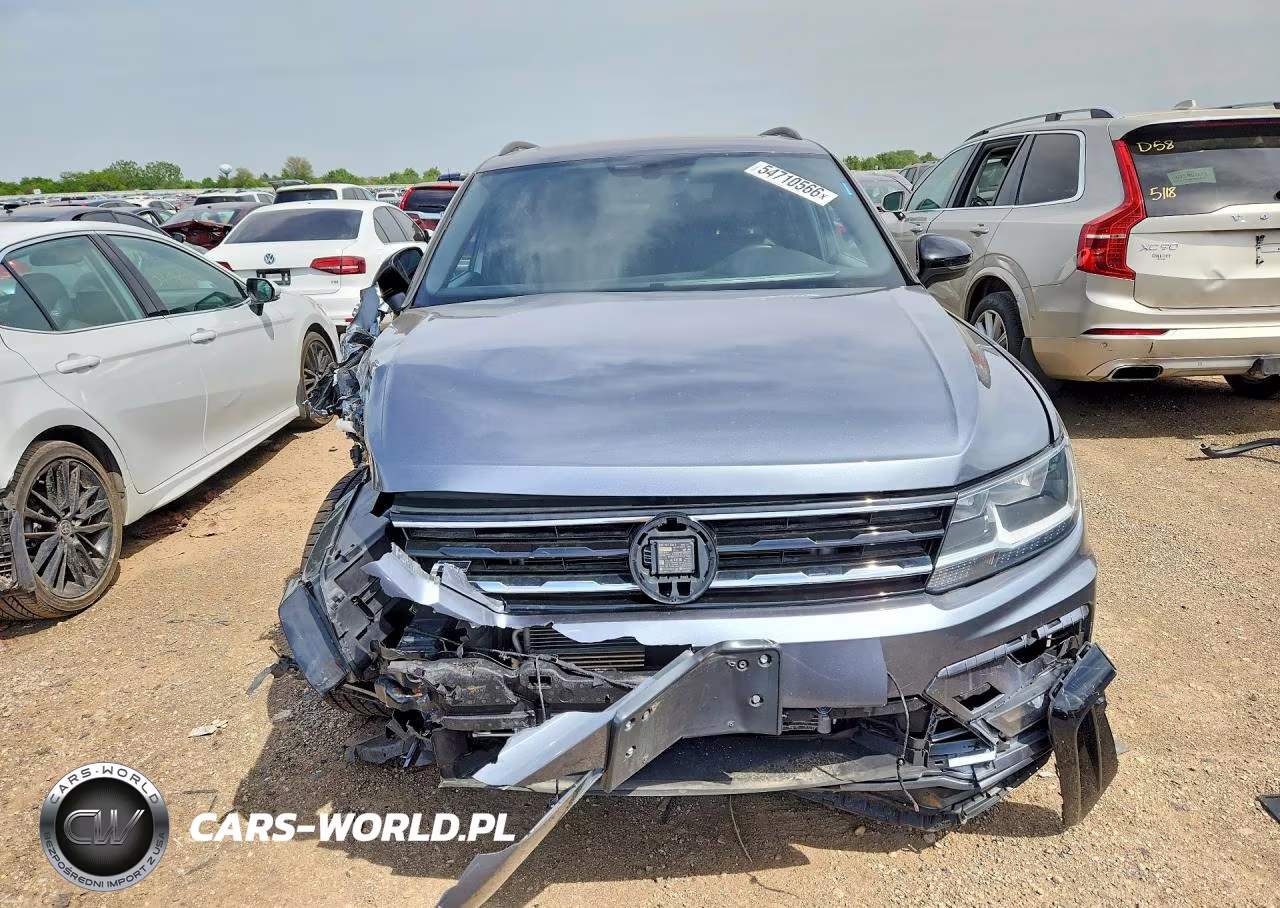 2021 Volkswagen Tiguan Se VIN:3VV2B7AX6MM128044 - 5