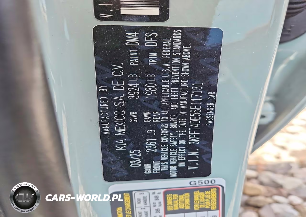 2025 Kia K4 Lxs VIN:3KPFT4DE5SE117131 - 13