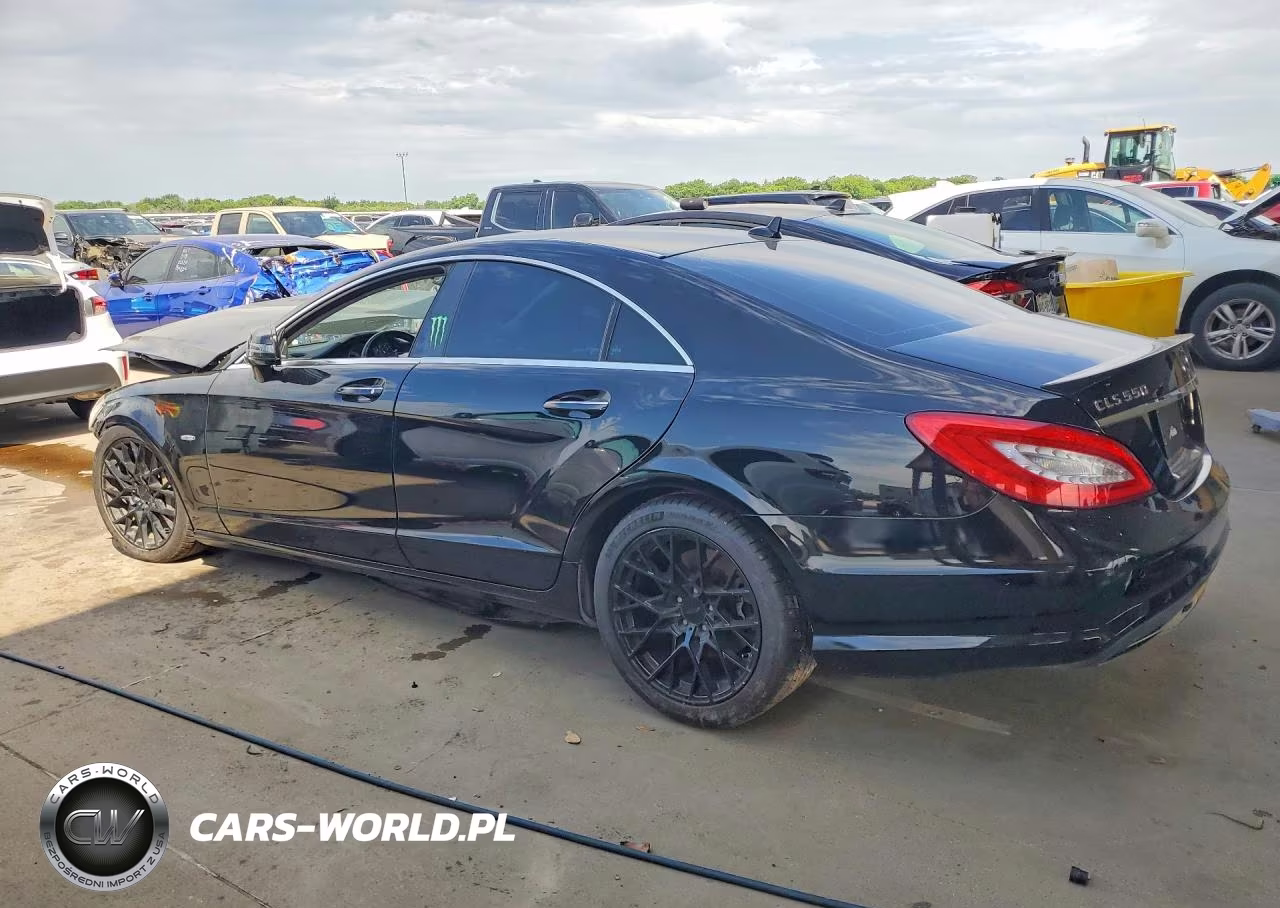 2012 Mercedes-Benz Cls 550 VIN:WDDLJ7DB2CA034363 - 2