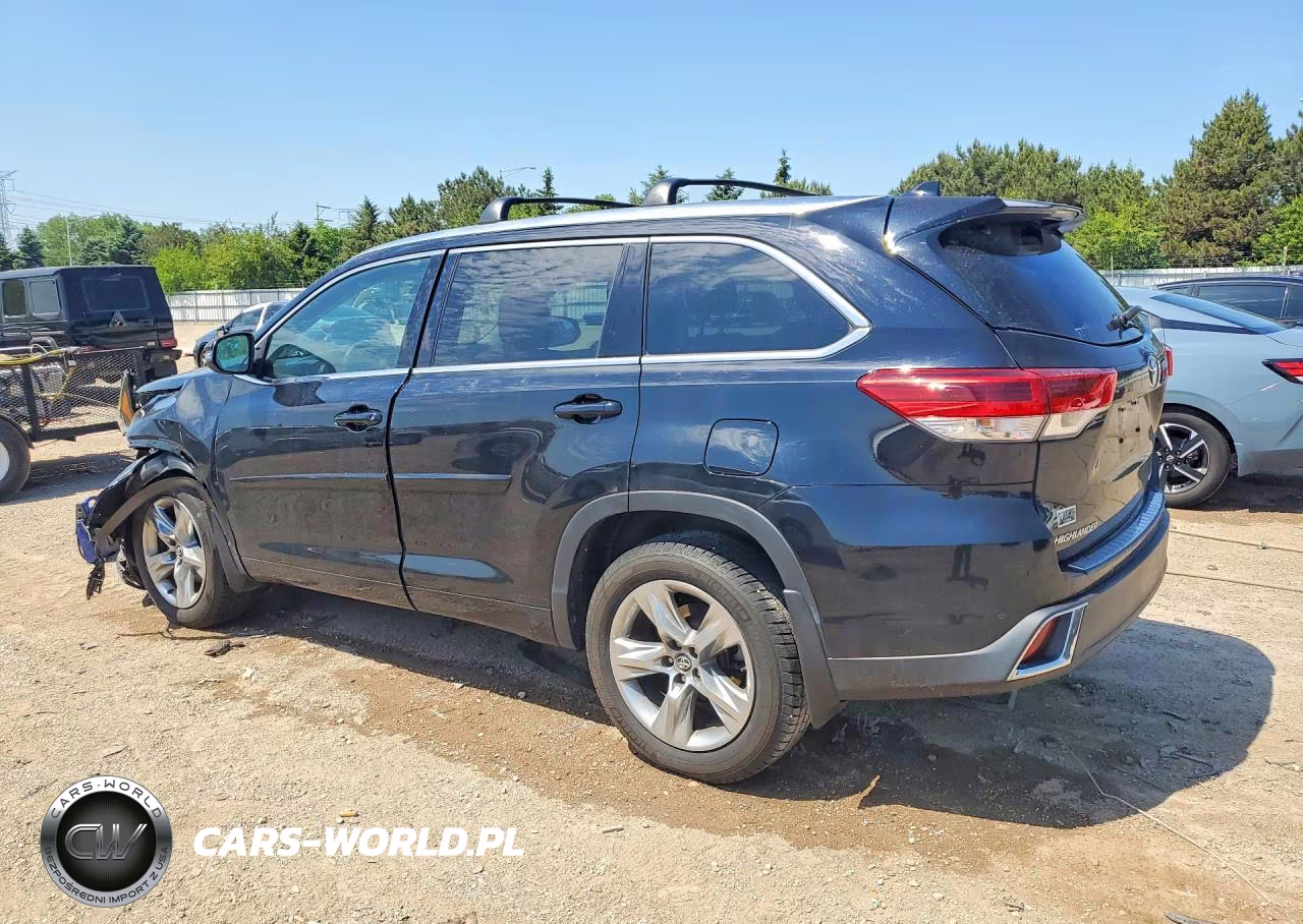 2019 Toyota Highlander Limited VIN:5TDDZRFH9KS733558 - 2