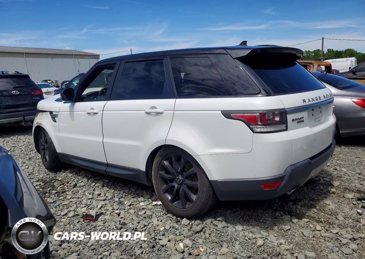 2016 Land Rover Range Rover Sport Hse VIN:SALWR2KF9GA568192 - 2