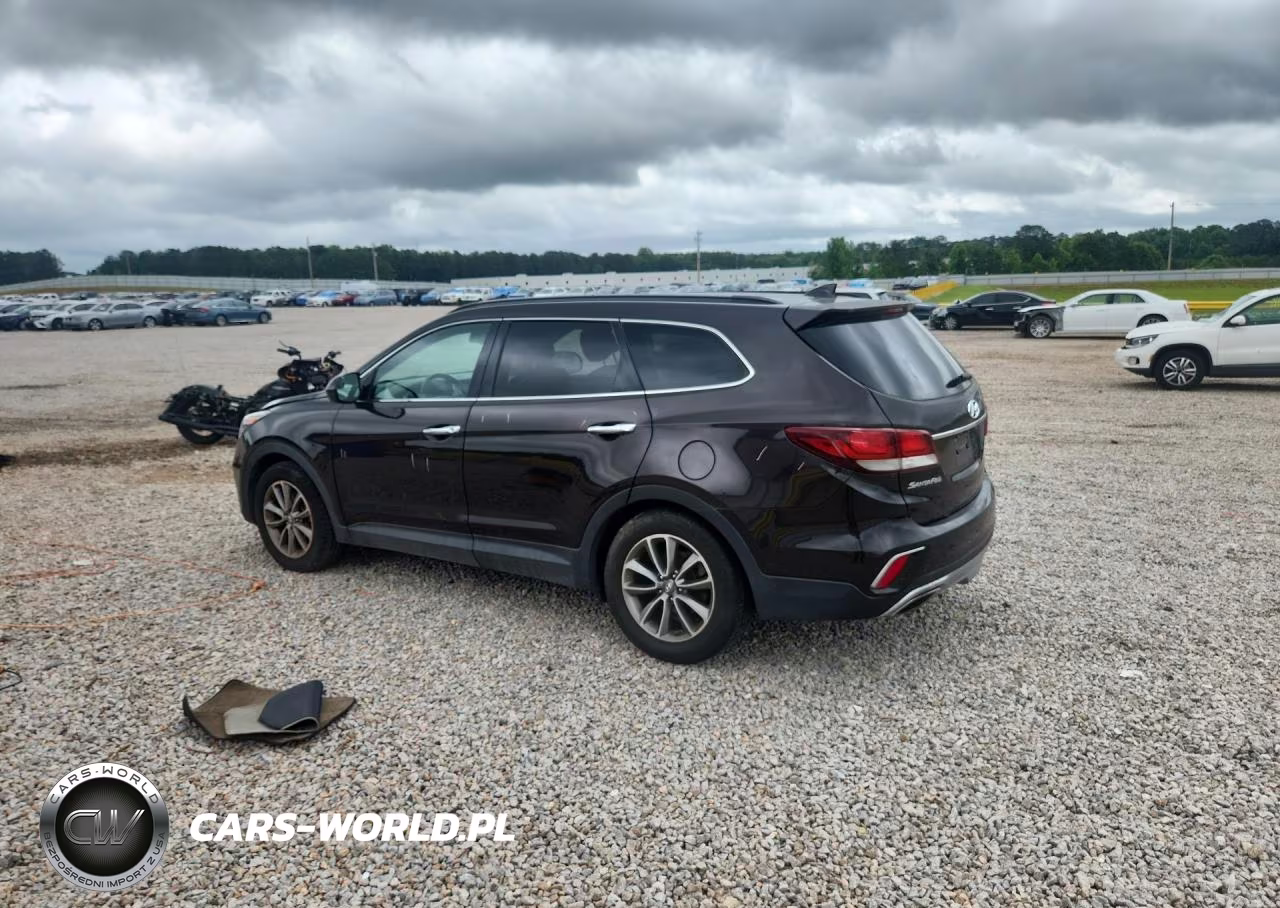 2017 Hyundai Santa Fe Se VIN:KM8SM4HF8HU218393 - 2