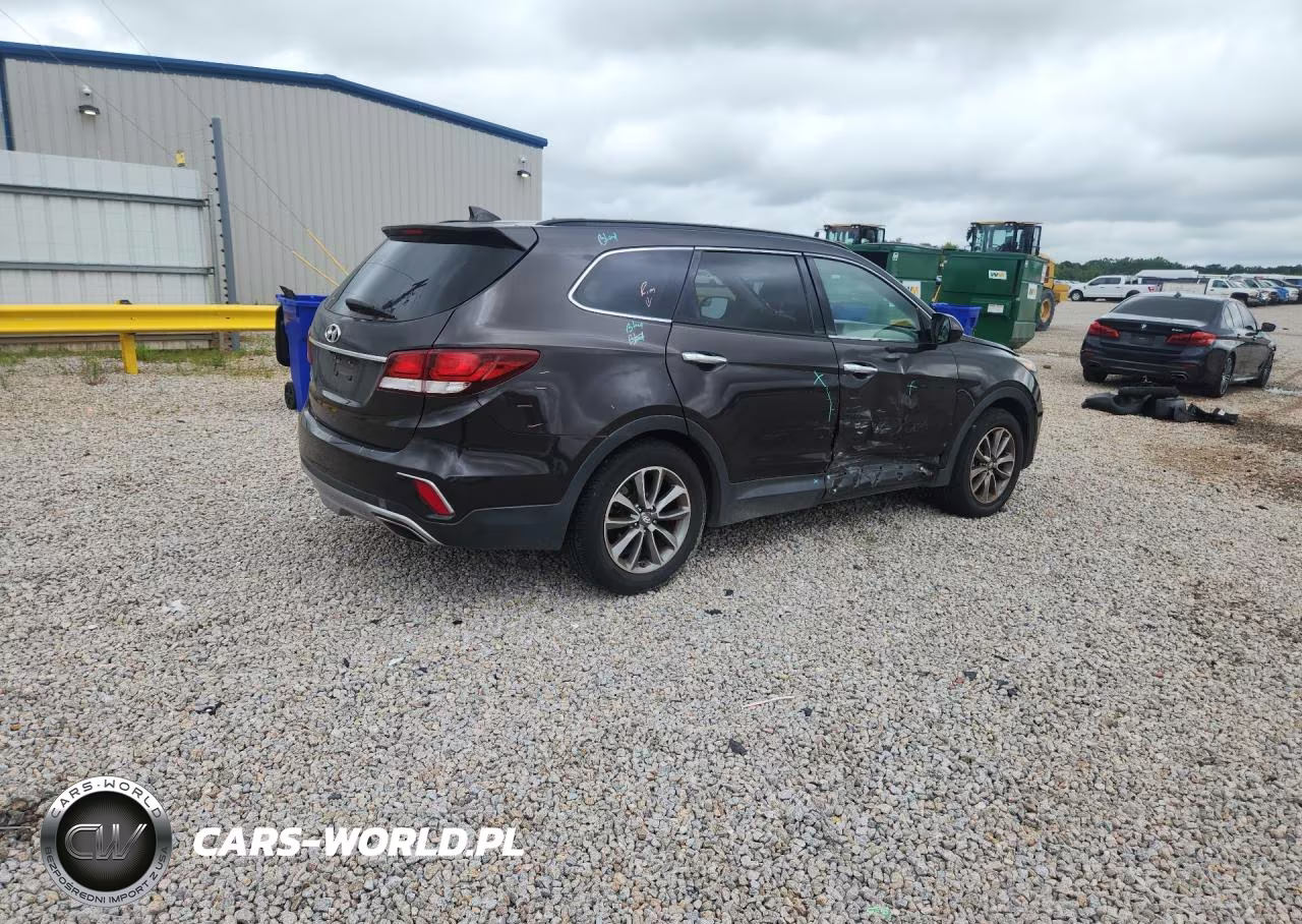 2017 Hyundai Santa Fe Se VIN:KM8SM4HF8HU218393 - 3