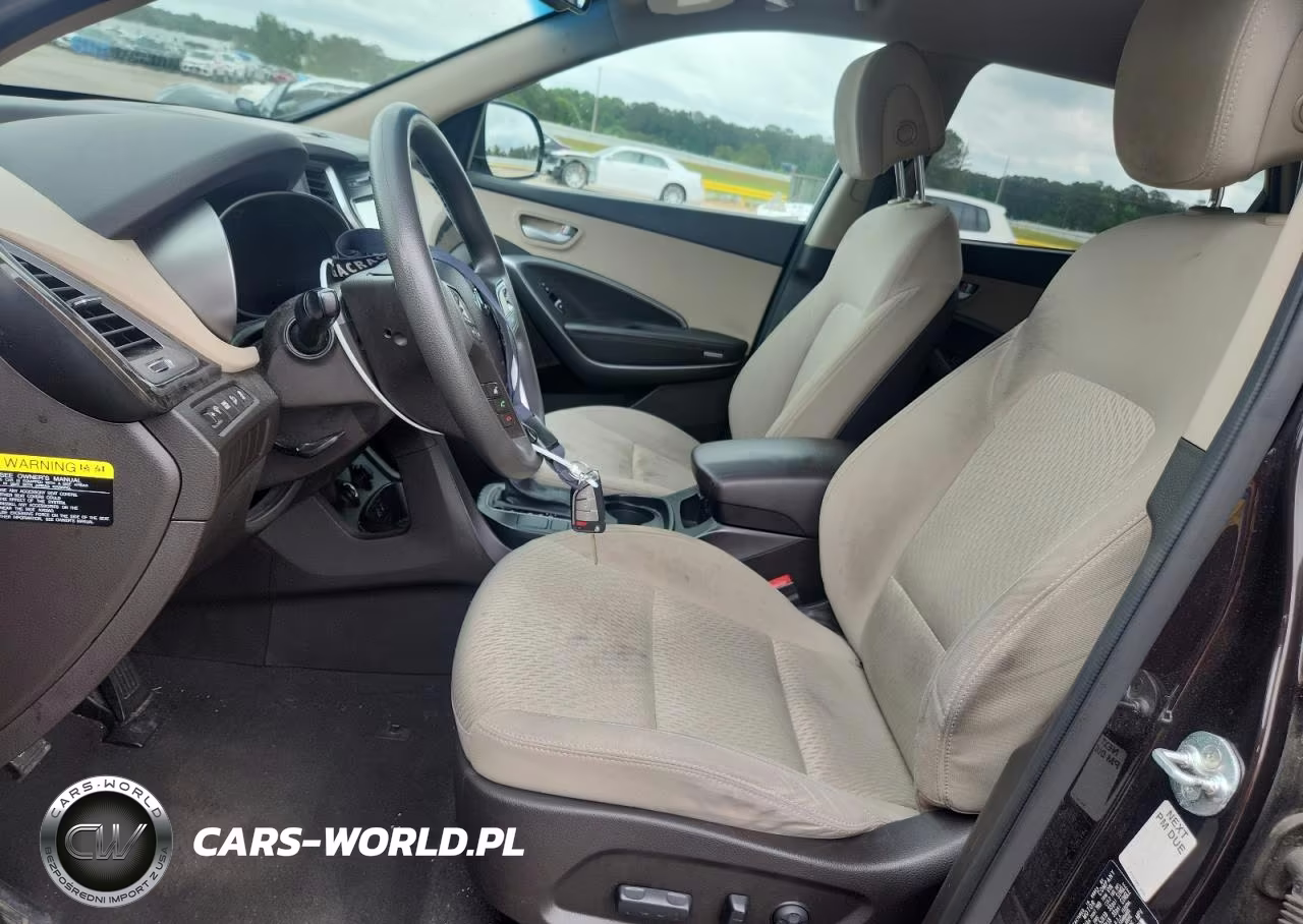 2017 Hyundai Santa Fe Se VIN:KM8SM4HF8HU218393 - 7