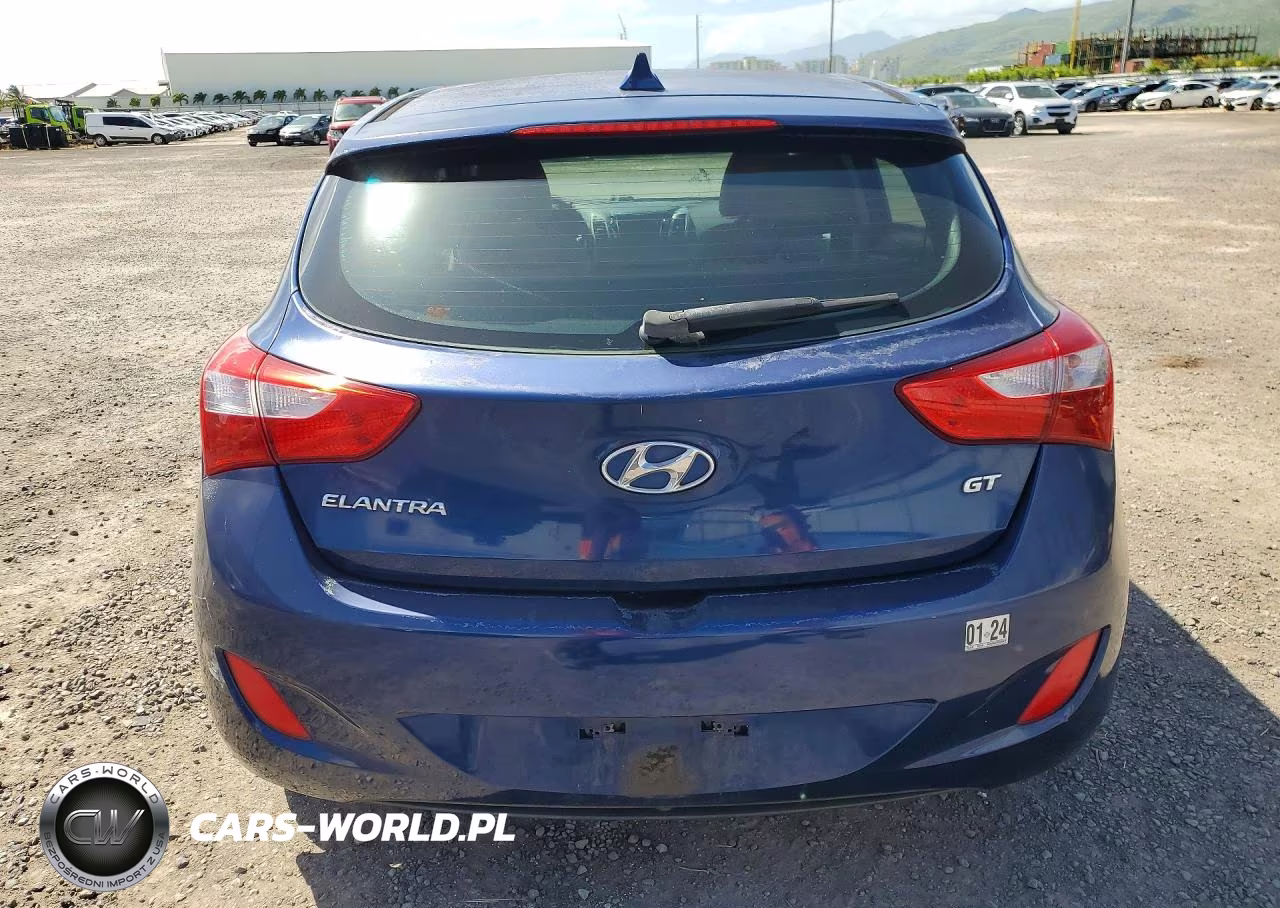 2013 Hyundai Elantra Gt Base VIN:KMHD35LE3DU053475 - 6
