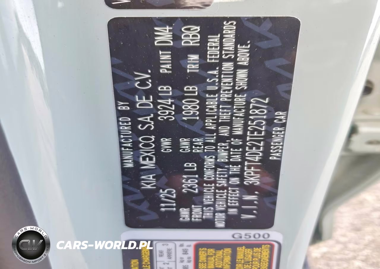 2026 Kia K4 Lxs VIN:3KPFT4DE2TE251872 - 13