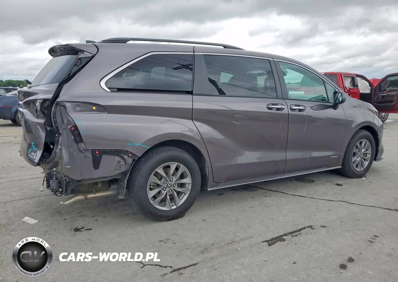 2021 Toyota Sienna Xle VIN:5TDJSKFC5MS028844 - 3