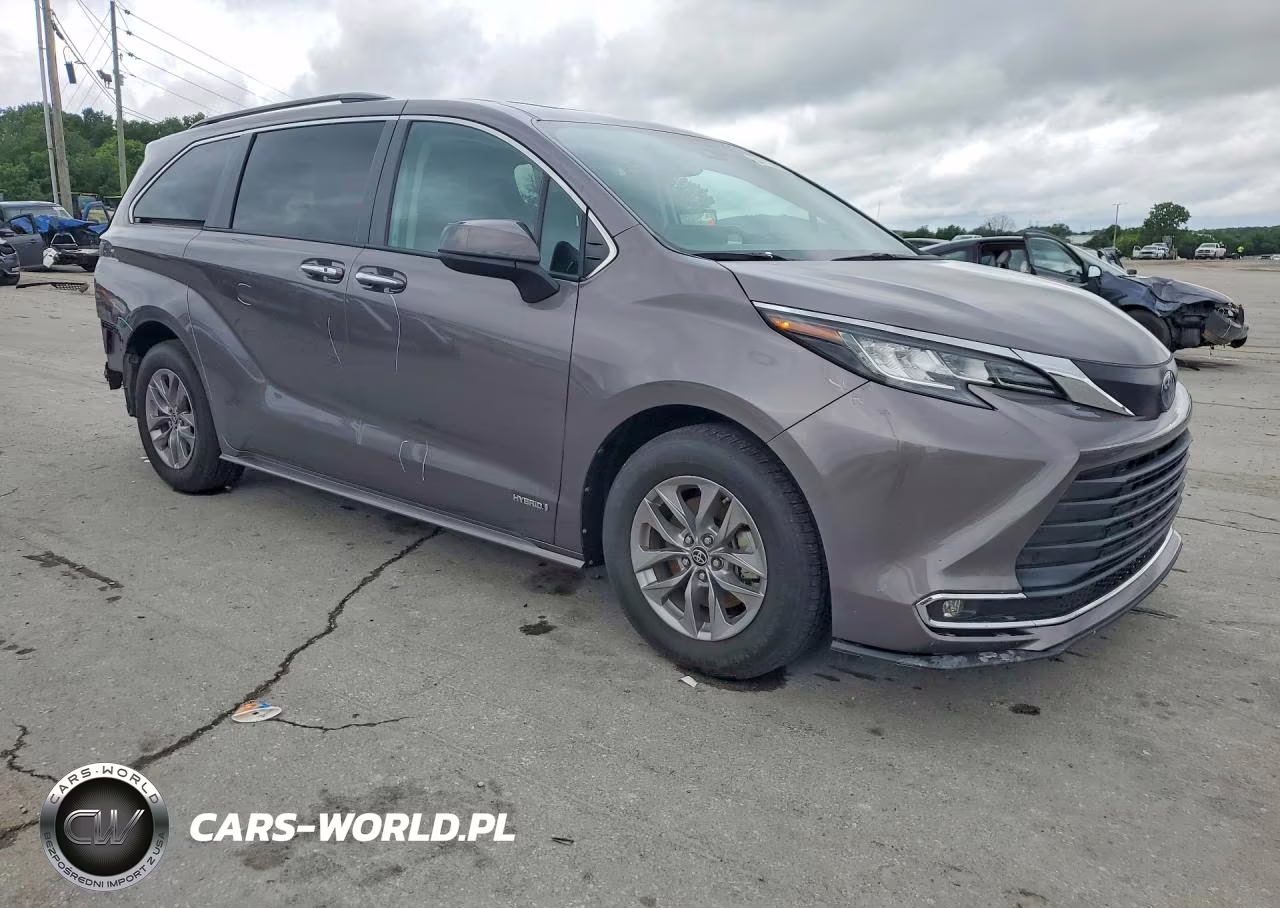 2021 Toyota Sienna Xle VIN:5TDJSKFC5MS028844 - 4