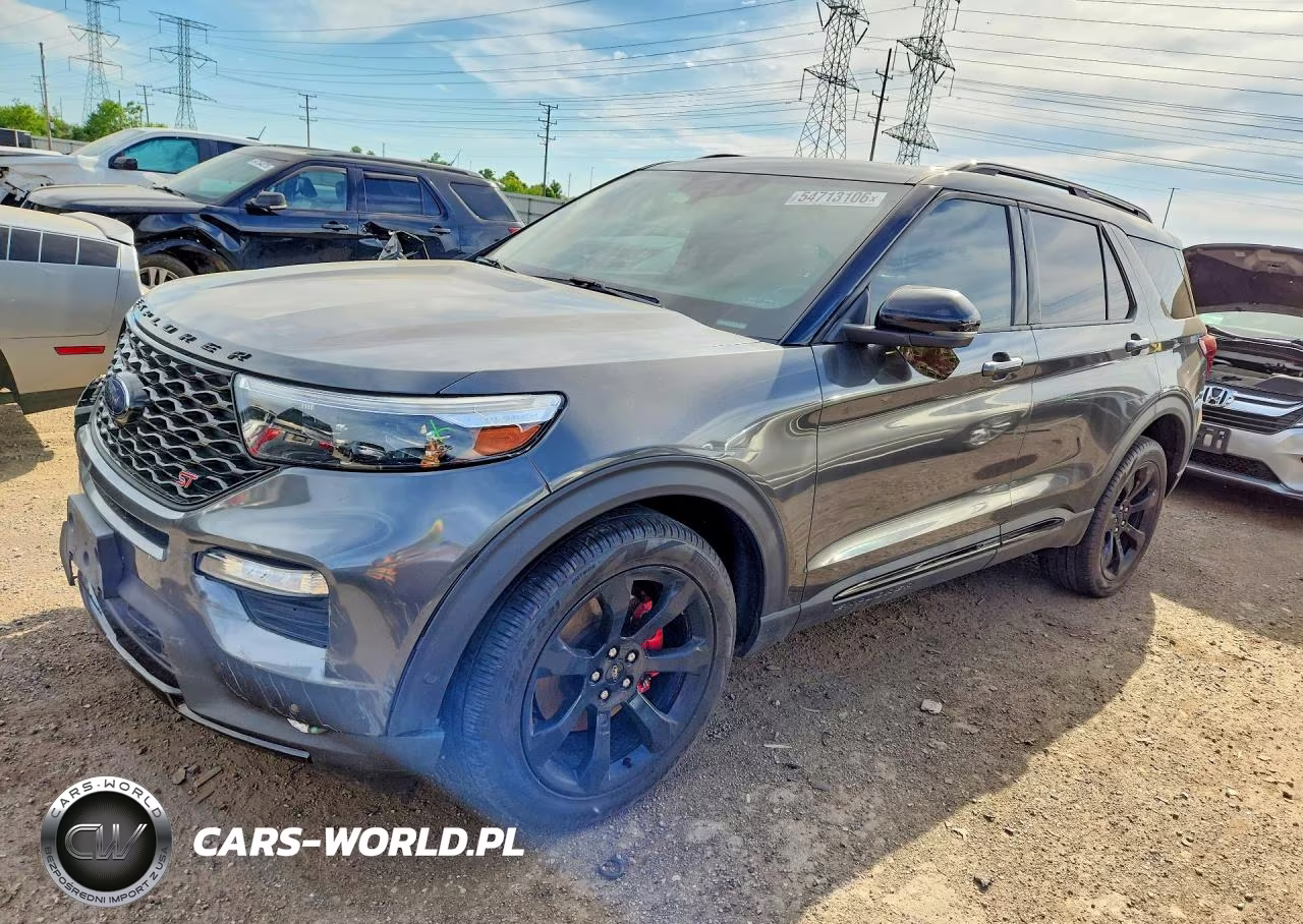 2020 Ford Explorer St VIN:1FM5K8GC6LGA38516 - 1