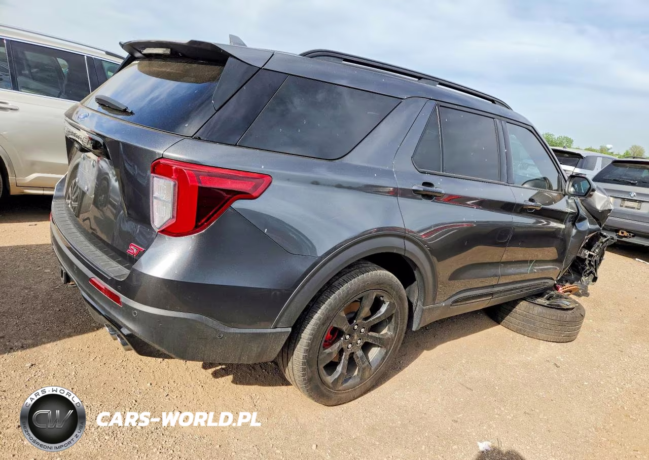 2020 Ford Explorer St VIN:1FM5K8GC6LGA38516 - 3