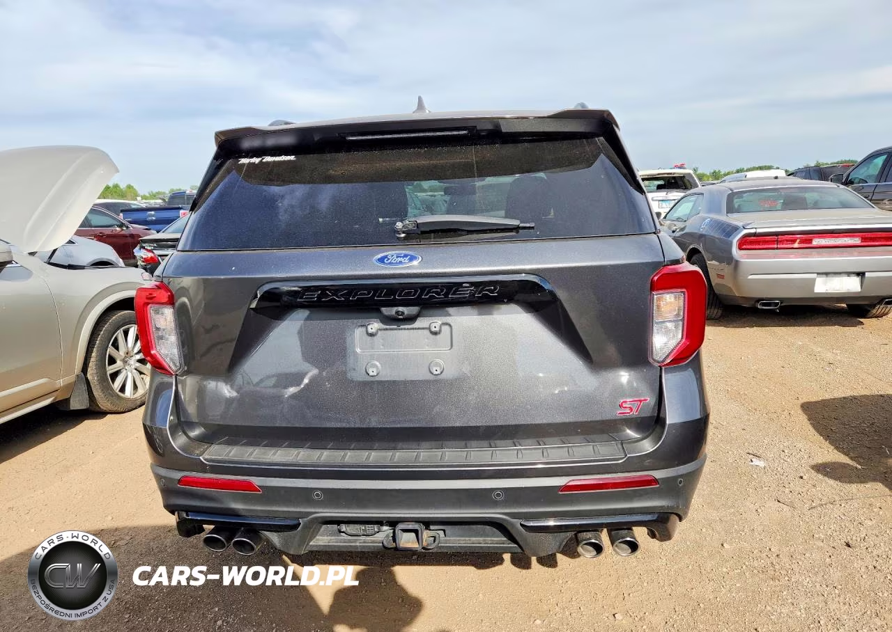 2020 Ford Explorer St VIN:1FM5K8GC6LGA38516 - 6