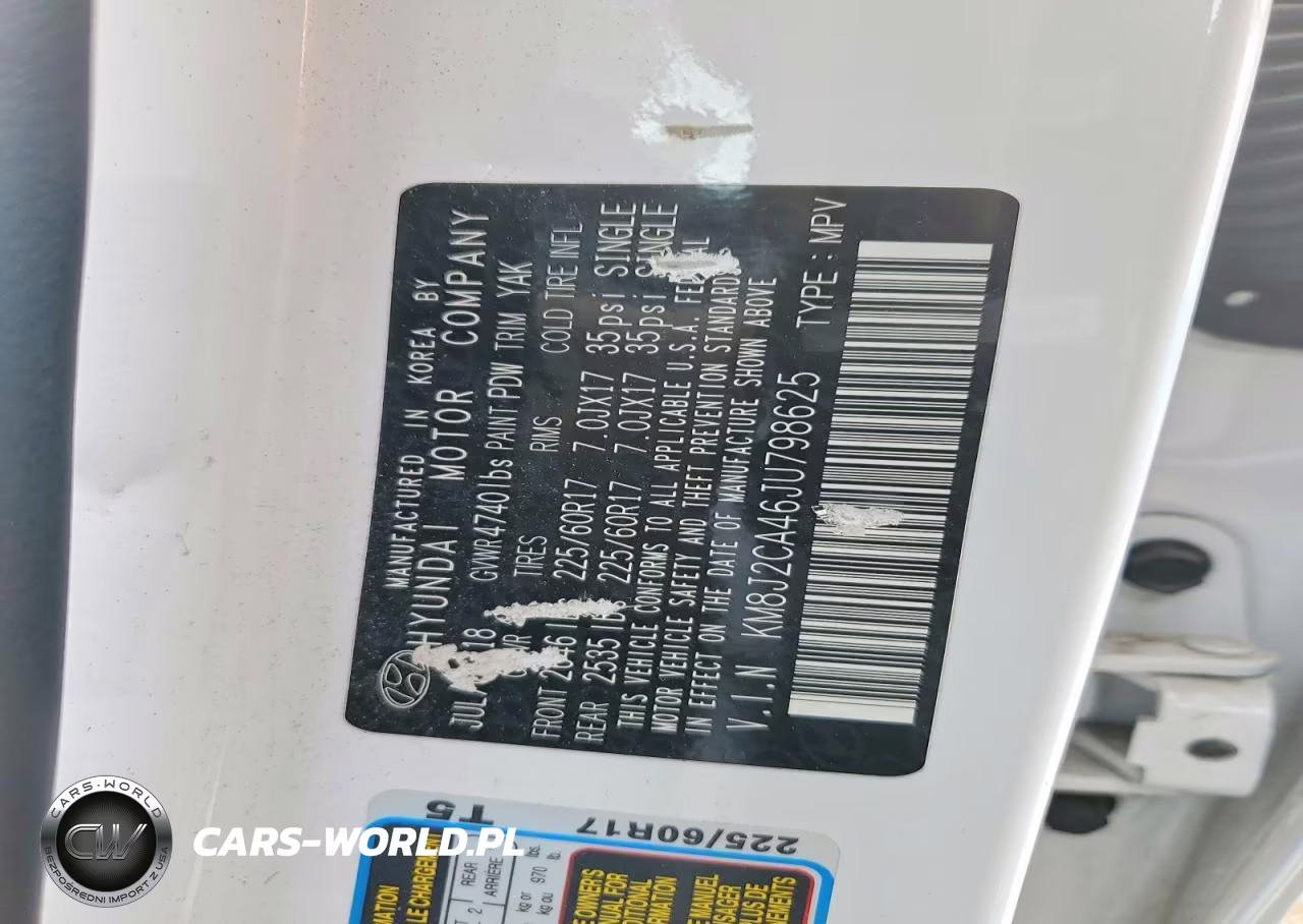 2018 Hyundai Tucson Se VIN:KM8J2CA46JU798625 - 13