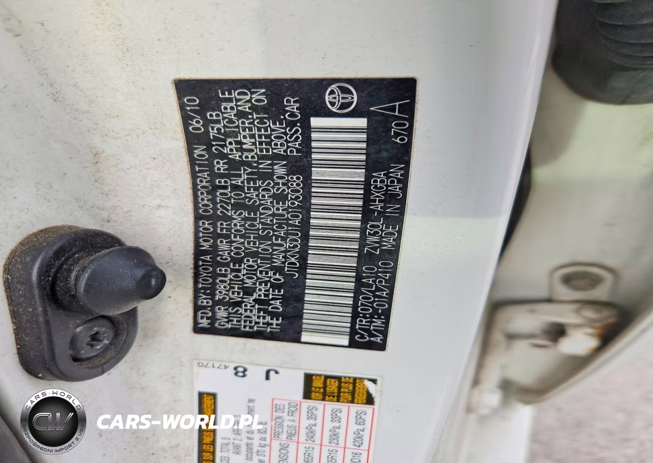 2010 Toyota Prius Iv VIN:JTDKN3DU1A0193088 - 12