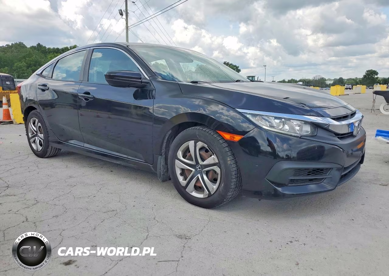 2017 Honda Civic Lx VIN:19XFC2F50HE046804 - 4